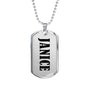 Janice v01 - Luxury Dog Tag Necklace
