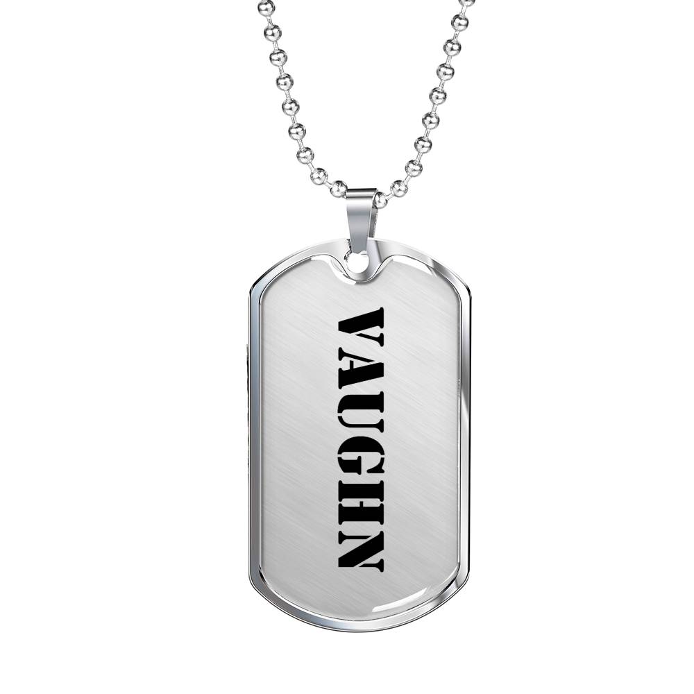 Vaughn - Luxury Dog Tag Necklace