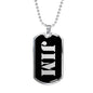 Jim v3 - Luxury Dog Tag Necklace