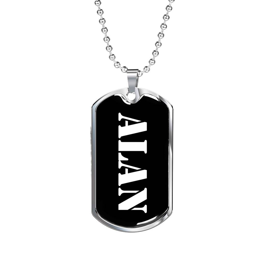 Alan v2 - Luxury Dog Tag Necklace