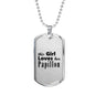 Papillon - Luxury Dog Tag Necklace