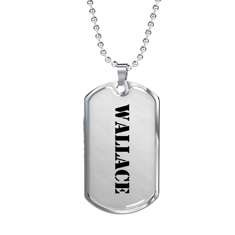 Wallace - Luxury Dog Tag Necklace