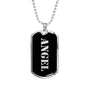Angel v3 - Luxury Dog Tag Necklace