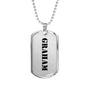 Graham - Luxury Dog Tag Necklace