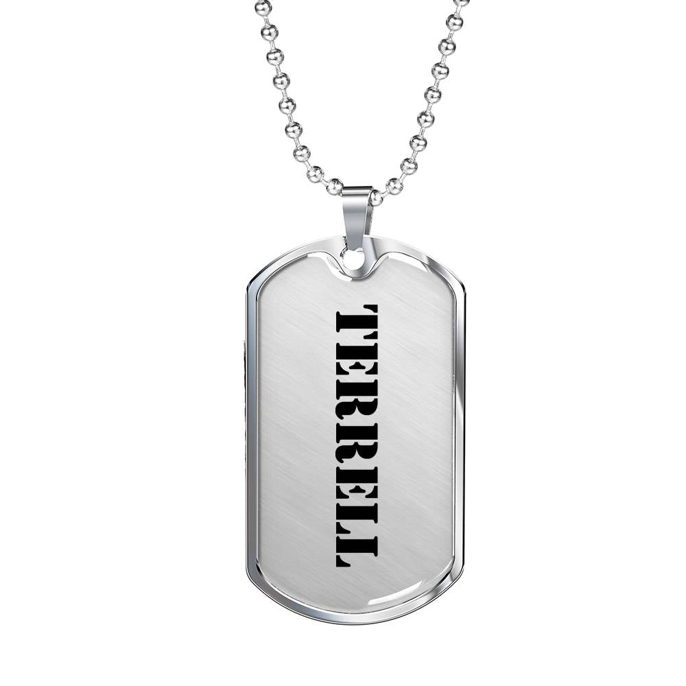 Terrell - Luxury Dog Tag Necklace