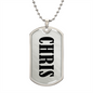 Chris v01 - Luxury Dog Tag Necklace