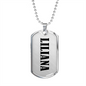 Liliana v01 - Luxury Dog Tag Necklace