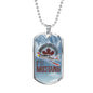 Famous Fighter Aircraft v3 - Luxury Dog Tag Necklace