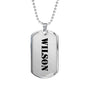 Wilson - Luxury Dog Tag Necklace