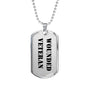 Wounded Veteran - Luxury Dog Tag Necklace