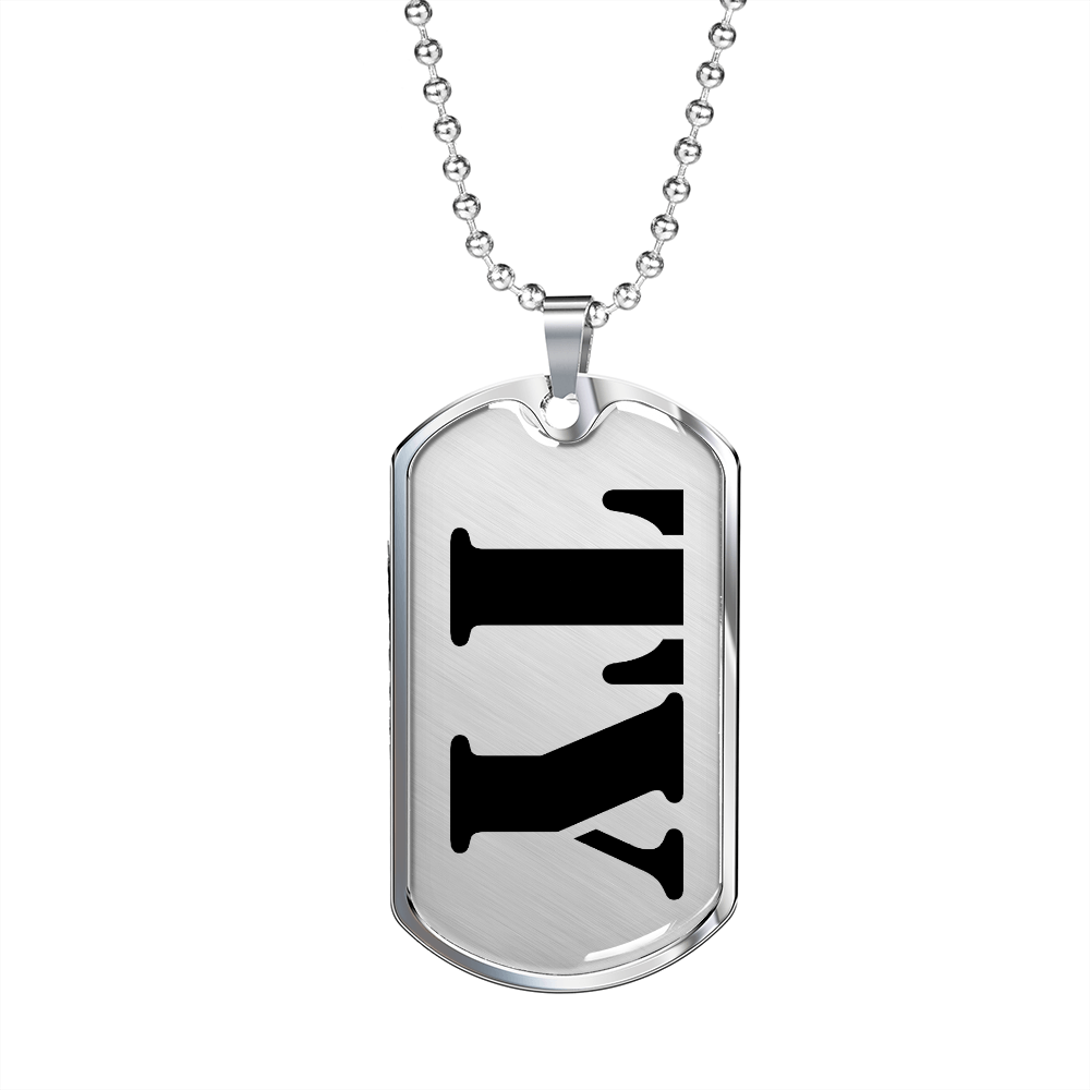 Ty - Luxury Dog Tag Necklace