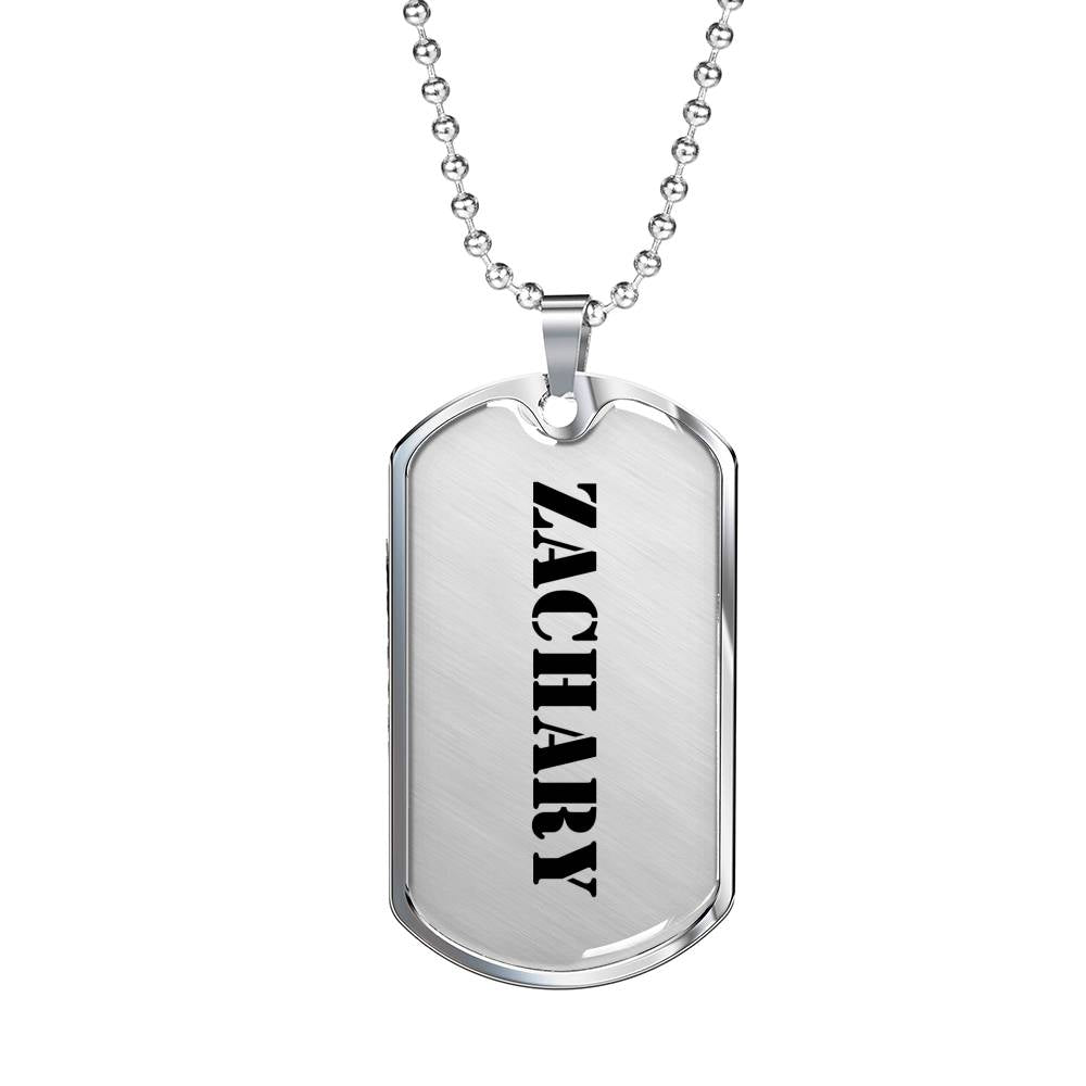 Zachary - Luxury Dog Tag Necklace