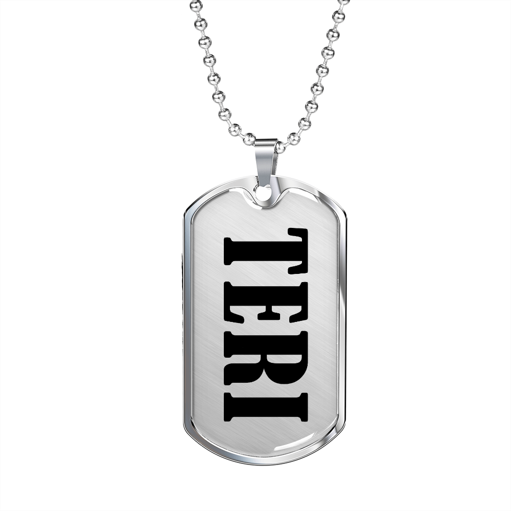 Teri v01 - Luxury Dog Tag Necklace