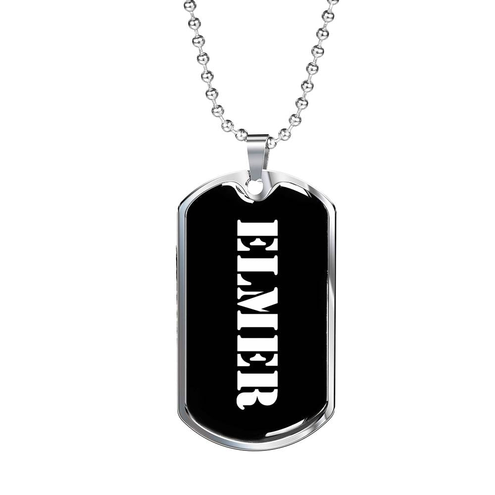 Elmer v2 - Luxury Dog Tag Necklace