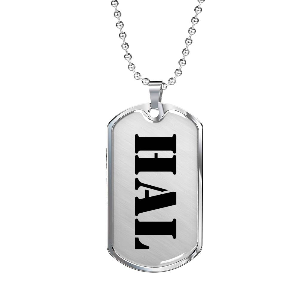 Hal - Luxury Dog Tag Necklace