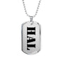 Hal - Luxury Dog Tag Necklace