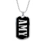 Amy v01s - Luxury Dog Tag Necklace