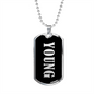 Young v02 - Luxury Dog Tag Necklace