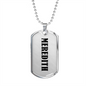 Meredith v01 - Luxury Dog Tag Necklace