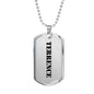 Terrence - Luxury Dog Tag Necklace