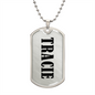 Tracie v01 - Luxury Dog Tag Necklace