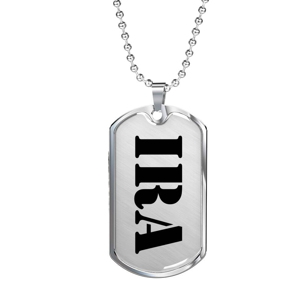 Ira - Luxury Dog Tag Necklace
