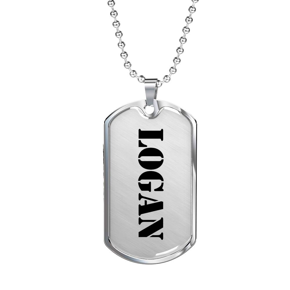 Logan - Luxury Dog Tag Necklace