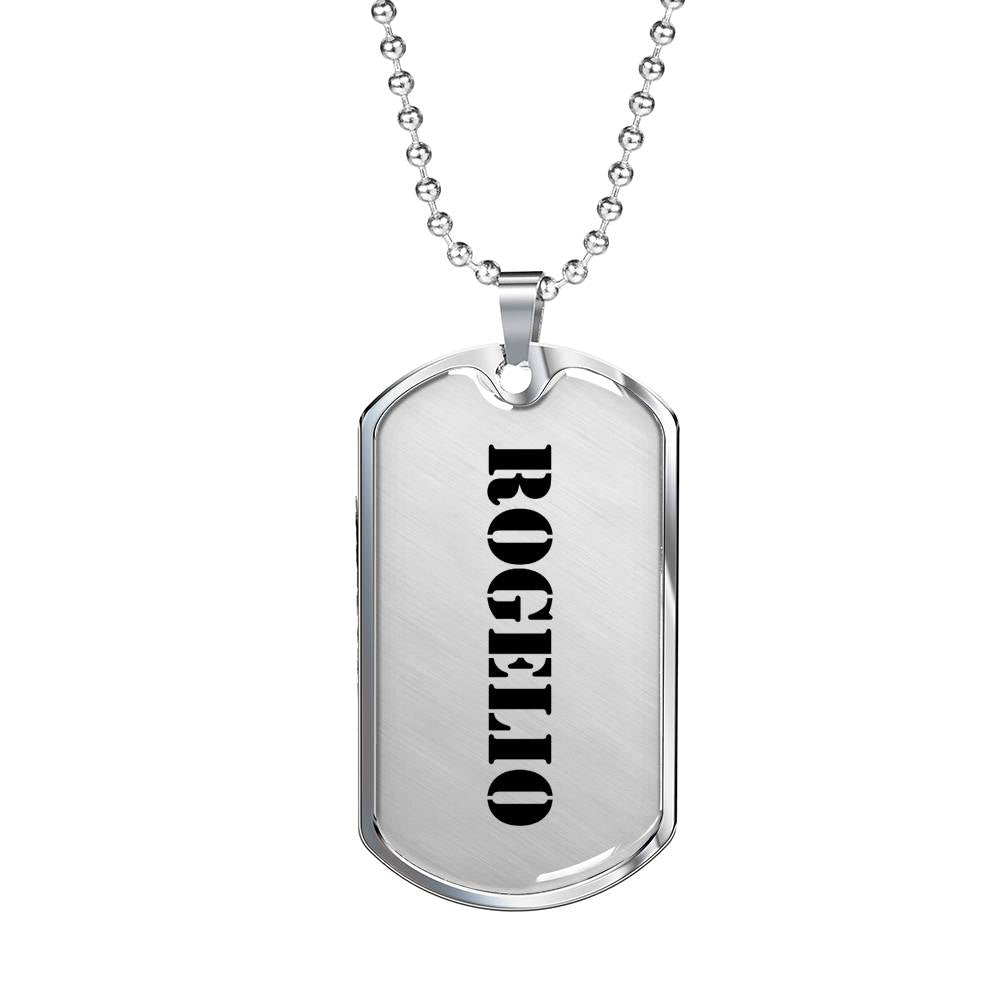 Rogelio - Luxury Dog Tag Necklace
