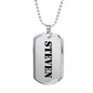 Steven - Luxury Dog Tag Necklace