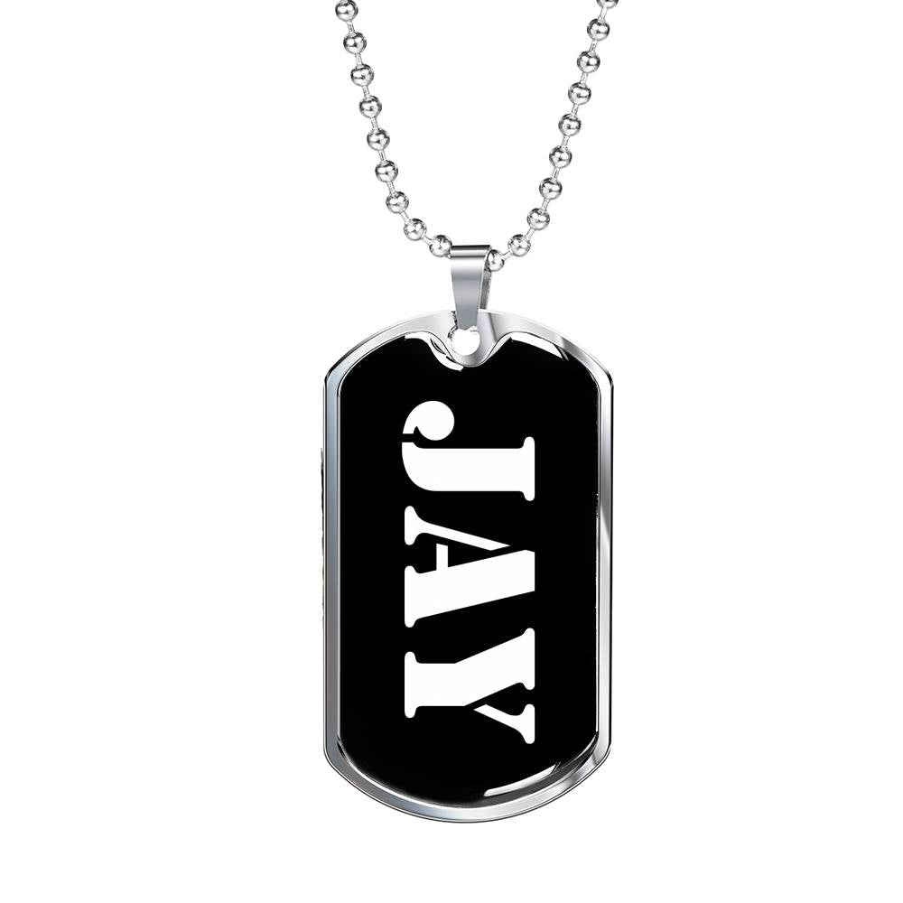 Jay v2 - Luxury Dog Tag Necklace