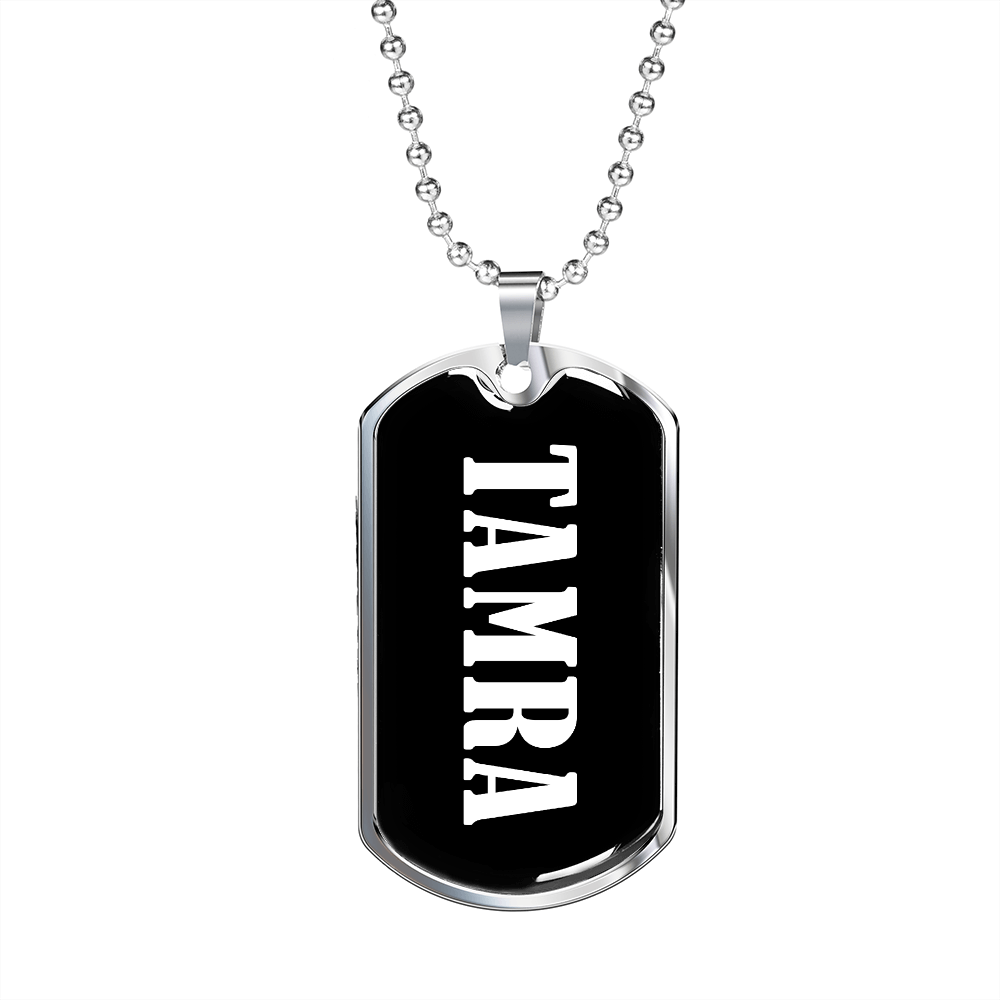 Tamra v03 - Luxury Dog Tag Necklace
