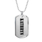 Kathryn v01 - Luxury Dog Tag Necklace