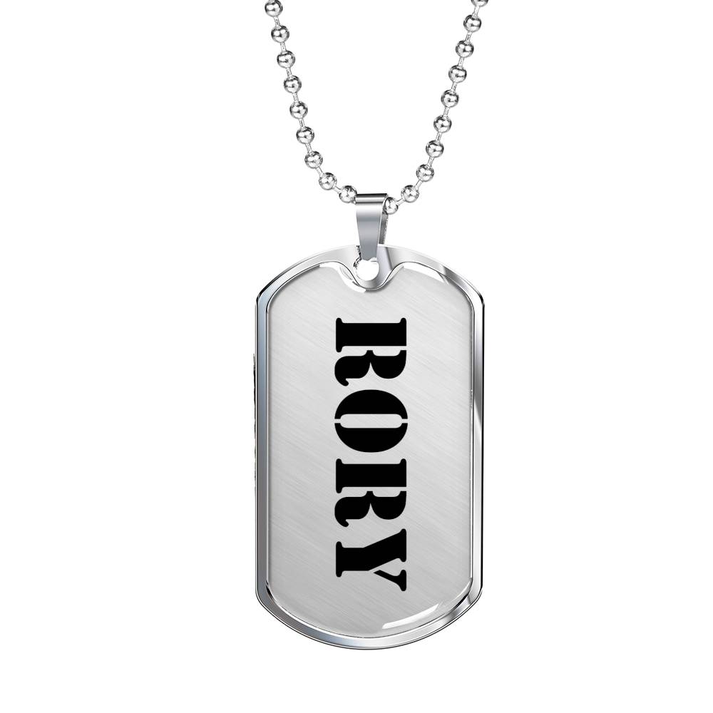 Rory - Luxury Dog Tag Necklace