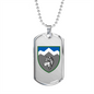 8th Mountain Assault Battalion (Ukraine) - Luxury Dog Tag Necklace