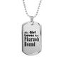 Pharaoh Hound - Luxury Dog Tag Necklace