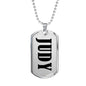 Judy v01 - Luxury Dog Tag Necklace