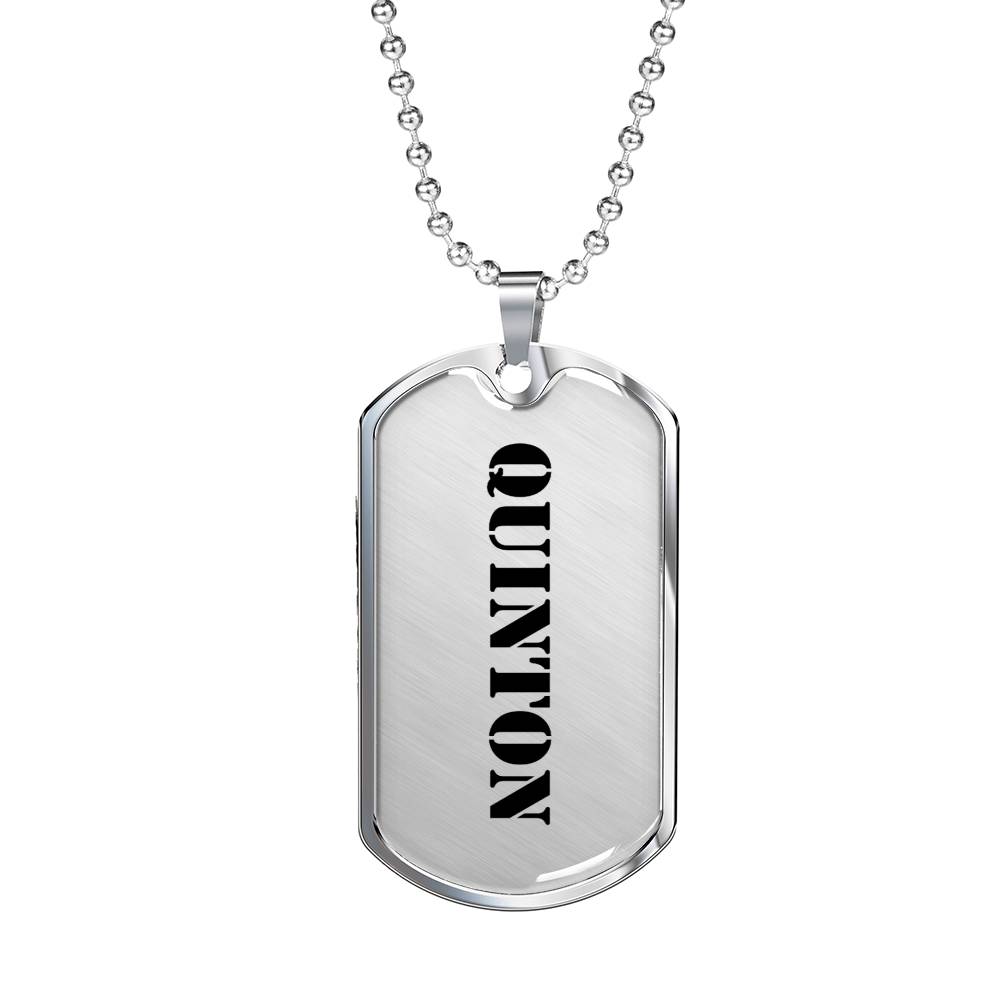 Quinton - Luxury Dog Tag Necklace