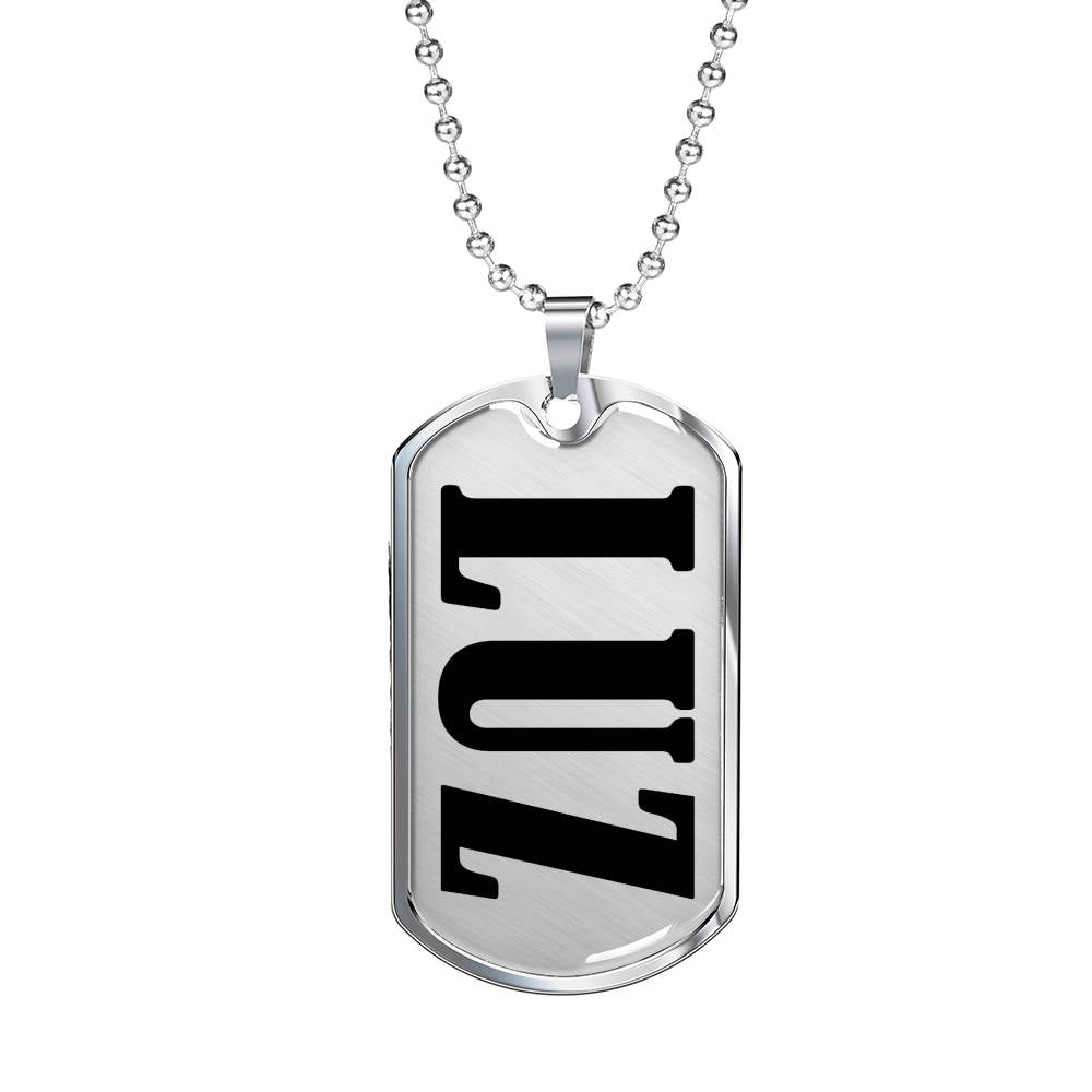 Luz v01 - Luxury Dog Tag Necklace