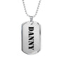 Danny - Luxury Dog Tag Necklace