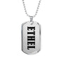 Ethel v01 - Luxury Dog Tag Necklace