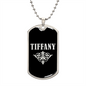 Tiffany v02a - Luxury Dog Tag Necklace