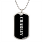 Charley v2 - Luxury Dog Tag Necklace