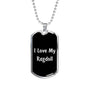 Love My Ragdoll v2 - Luxury Dog Tag Necklace