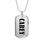 Carey v01 - Luxury Dog Tag Necklace