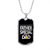 To Be A Dad - Luxury Dog Tag Necklace