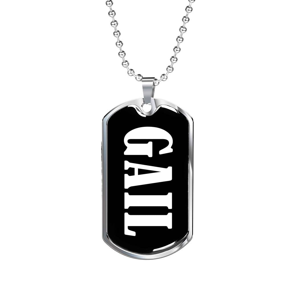 Gail v02 - Luxury Dog Tag Necklace