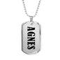 Agnes v01 - Luxury Dog Tag Necklace