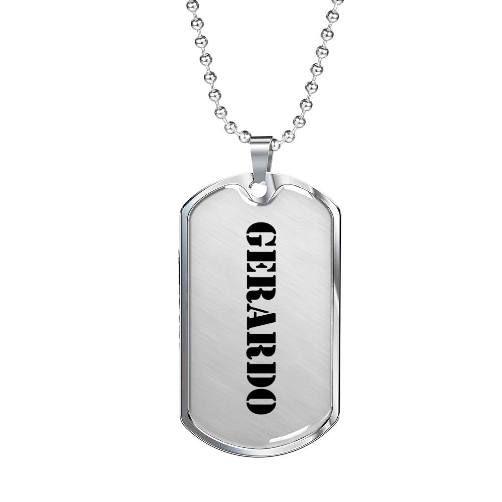 Gerardo - Luxury Dog Tag Necklace