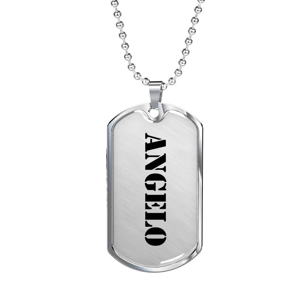 Angelo - Luxury Dog Tag Necklace