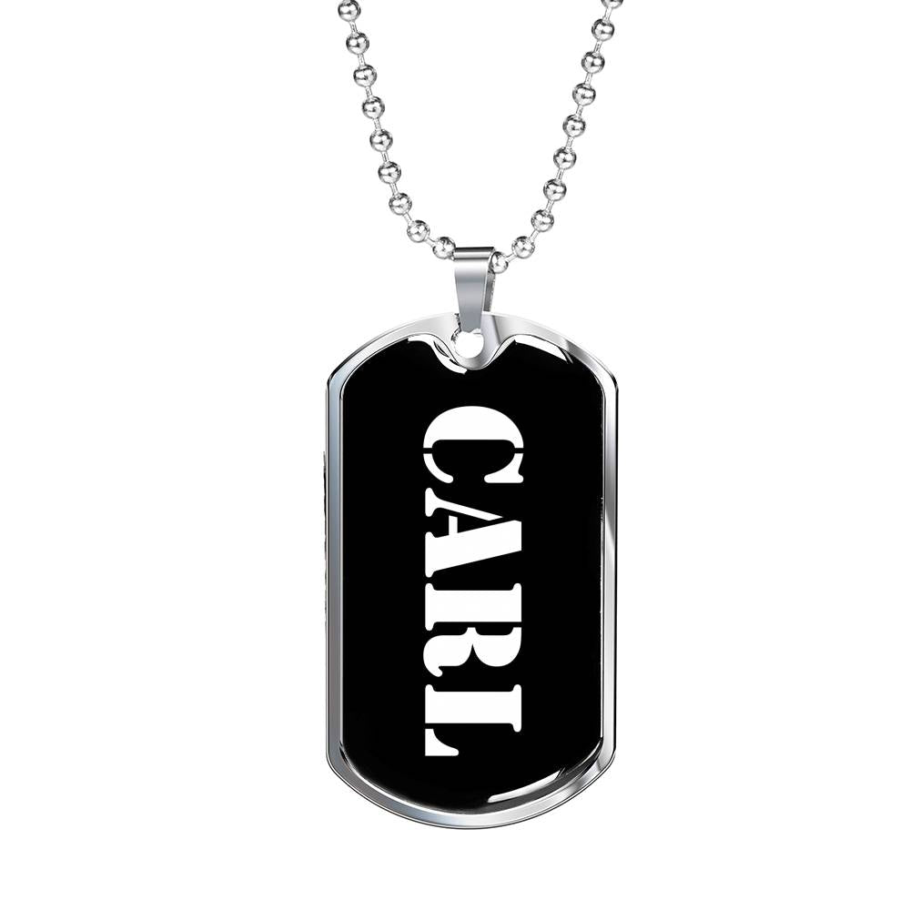 Carl v2 - Luxury Dog Tag Necklace